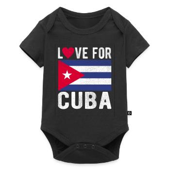 Cuba Souvenir - Body à manches courtes Premium Bébé - noir - Devant
