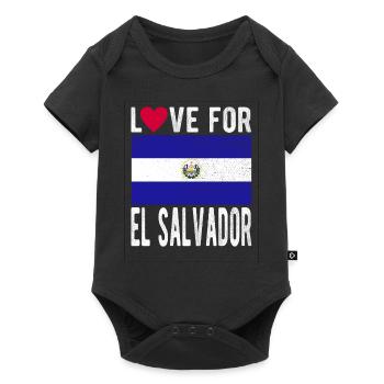 El Salvador Souvenir - Baby Premium short-sleeve bodysuit - black - Front