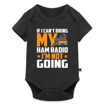 Opérateur radioamateur Signal radioamateur - Body à manches courtes Premium Bébé - noir - Devant