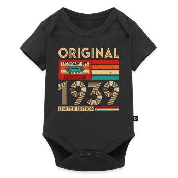 Original legendäre Hits Das Beste von 1939 - Baby Premium Kurzarmbody - Schwarz - Vorne
