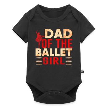 Ballet Dancer Father - Baby Premium short-sleeve bodysuit - black - Front