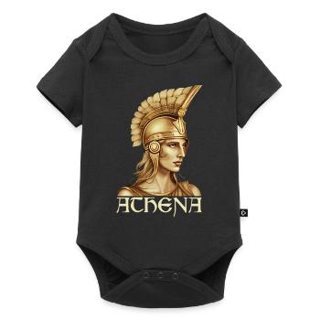 Greek Mythology Goddess Athena Ancient Greece - Baby Premium short-sleeve bodysuit - black - Front