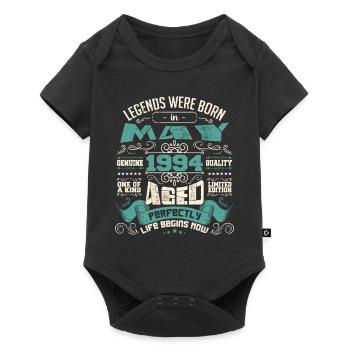 Legends were born in May 1994 | Limited Edition - Body à manches courtes Premium Bébé - noir - Devant