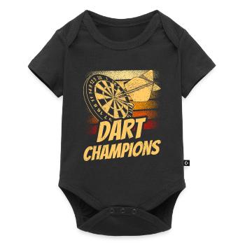 Darts Champions Darts Club Darts Team - Baby Premium short-sleeve bodysuit - black - Front