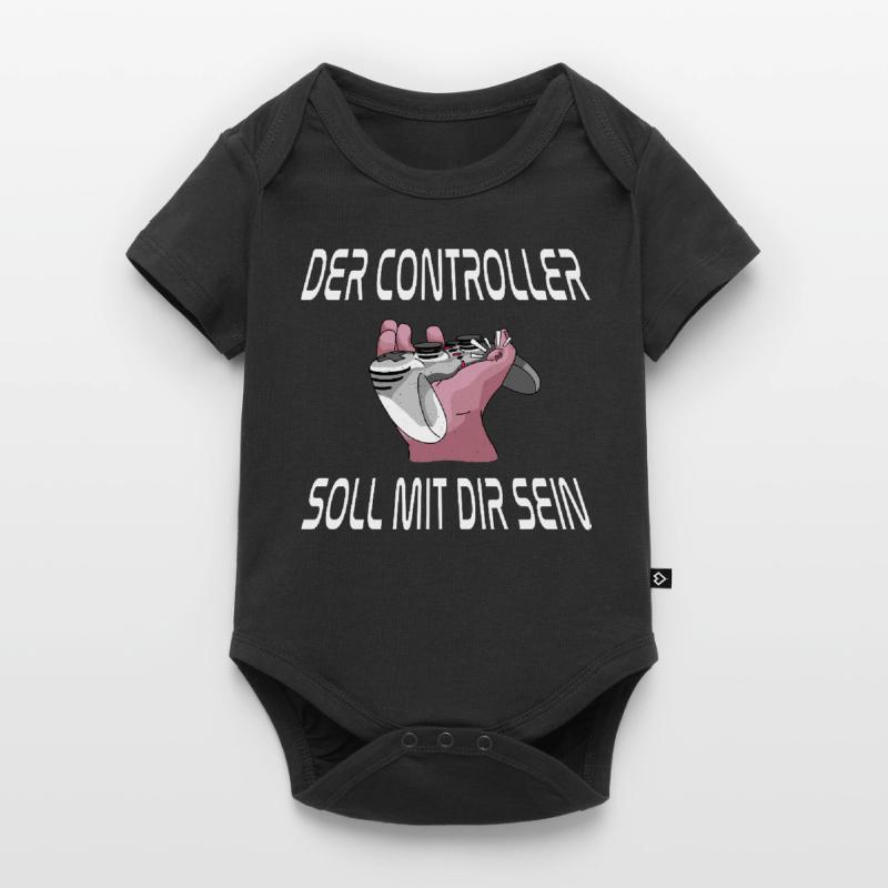 Der Controller Soll Mit Dir Sein. Videospiele Baby Premium Kurzarmbody