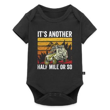 It's still half a mile or so hike - Baby Premium short-sleeve bodysuit - black - Front