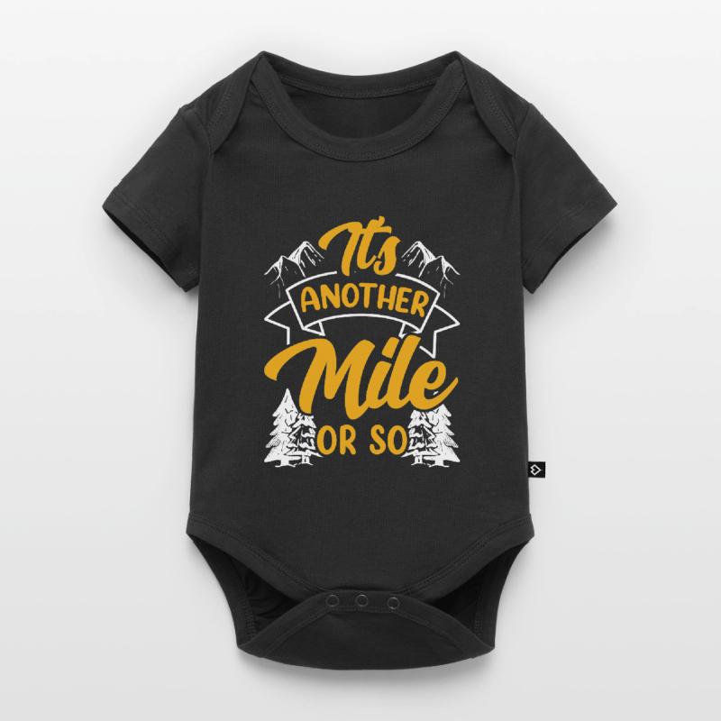 Eine Weitere Meile Oder So Halbe Meile Wanderung Baby Premium Kurzarmbody