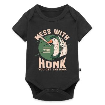 Confusion with the honking you get the - Baby Premium short-sleeve bodysuit - black - Front