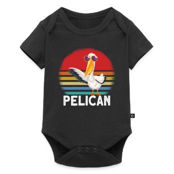 Lunettes de soleil Pelikan - Body à manches courtes Premium Bébé - noir - Devant