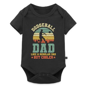 Dodgeball Player Gift Ball Games Dodgeball - Baby Premium short-sleeve bodysuit - black - Front