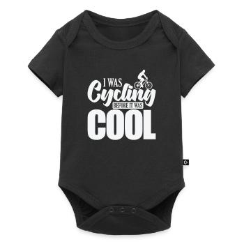 Je faisais du vélo avant que ce soit cool Cyclisme - Body à manches courtes Premium Bébé - noir - Devant