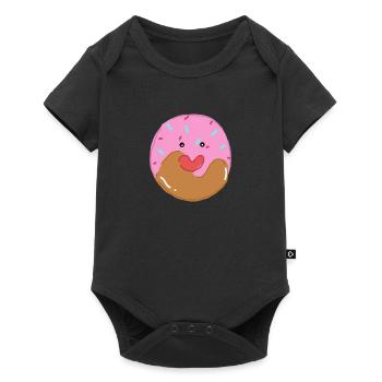 Kawaii Candy - Baby Premium Kurzarmbody - Schwarz - Vorne
