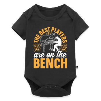 The Best Players Are On The Bench I Piano Pianist - Baby Premium short-sleeve bodysuit - black - Front