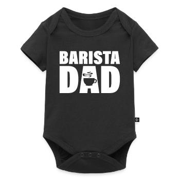 Job - Barista Dad - Body à manches courtes Premium Bébé - noir - Devant