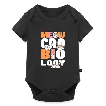 Meowcrobiology Cat Whisperer - Baby Premium short-sleeve bodysuit - black - Front