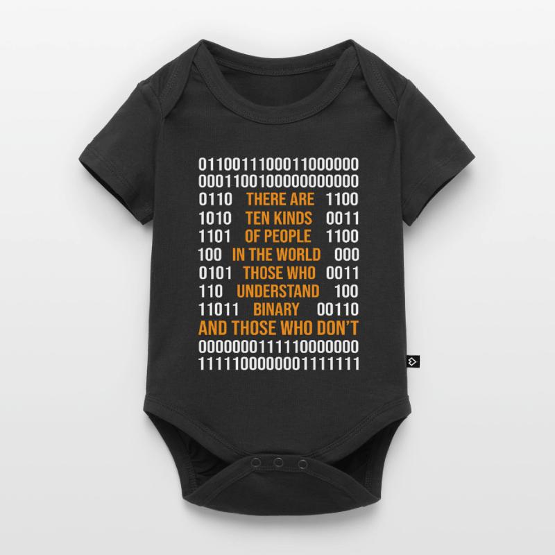 Programming Binary Code There Are 10 Kinds Of Peop Baby Premium Kurzarmbody