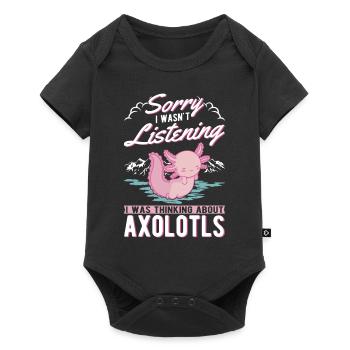 Axolotl Queue Cadeau Amphibien Axolotl - Body à manches courtes Premium Bébé - noir - Devant