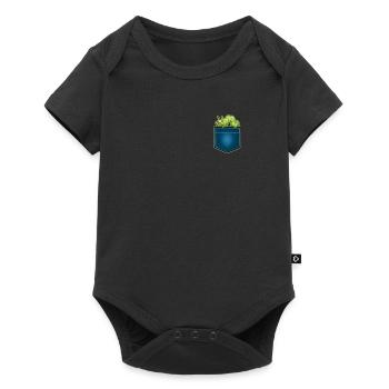 Chenille - Body à manches courtes Premium Bébé - noir - Devant