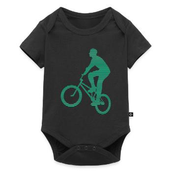 Le BMX - Body à manches courtes Premium Bébé - noir - Devant
