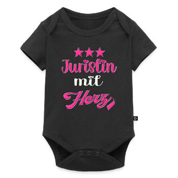 Anwältin Juristin - Baby Premium Kurzarmbody - Schwarz - Vorne
