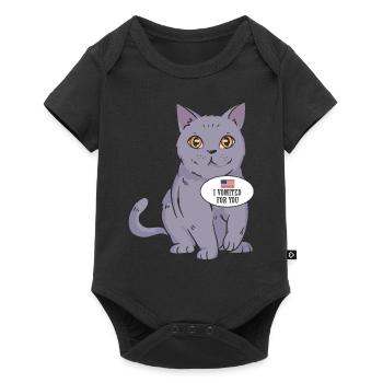 I'm Living the Meowing Dream - Independence Day - Baby Premium short-sleeve bodysuit - black - Front
