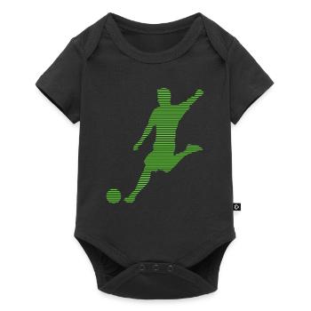 Soccer - Baby Premium short-sleeve bodysuit - black - Front