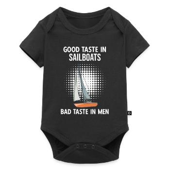 Sailboat Good Taste In Sailboats Bad Taste Im Men - Baby Premium short-sleeve bodysuit - black - Front