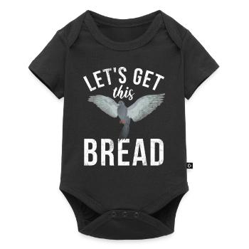 Funny Pigeon Fancier & Pigeons Whisperer Carrier Pigeon - Baby Premium short-sleeve bodysuit - black - Front