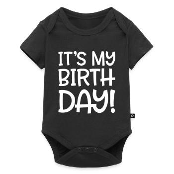 It's my birthday - Baby Premium short-sleeve bodysuit - black - Front