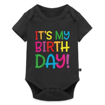 It's my birthday - Baby Premium short-sleeve bodysuit - black - Front