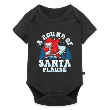 A Round Of Santa Plause für Männer Frauen und - Baby Premium Kurzarmbody - Schwarz - Vorne