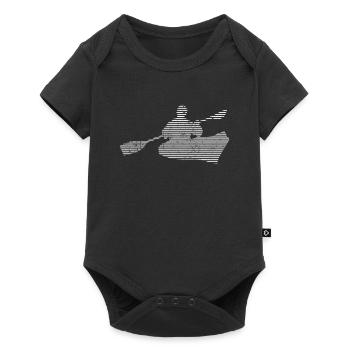 Kanusport - Baby Premium Kurzarmbody - Schwarz - Vorne