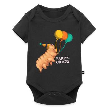 Amateurs de science du porcelet mousse de qualité fête - Body à manches courtes Premium Bébé - noir - Devant