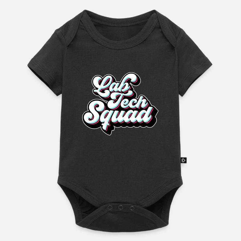 Lab Technician Lab Tech Squad Clinical Laboratory - Baby Premium Kurzarmbody - Schwarz
