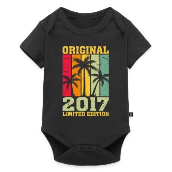 Original limited edition of 2017 - Baby Premium short-sleeve bodysuit - black - Front