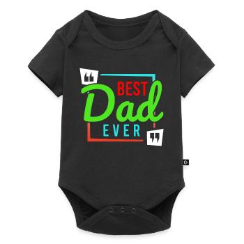 Super Dad, Daddy, Best Daddy Daddy Father's Day - Baby Premium short-sleeve bodysuit - black - Front