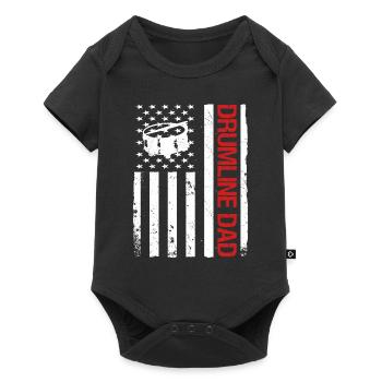 Drumline Drum Gift - Baby Premium short-sleeve bodysuit - black - Front