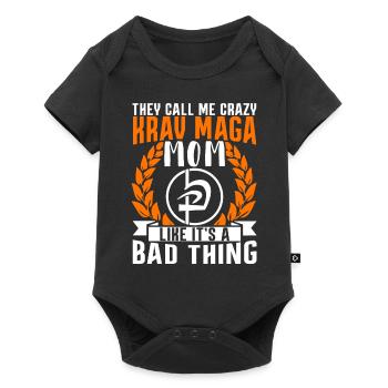 Krav Maga Apparel Israélien Self - Body à manches courtes Premium Bébé - noir - Devant