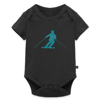 Ski - Body à manches courtes Premium Bébé - noir - Devant