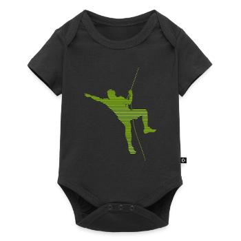 Grimper - Body à manches courtes Premium Bébé - noir - Devant