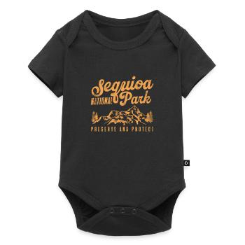 California USA Holidays America Cadeau - Body à manches courtes Premium Bébé - noir - Devant