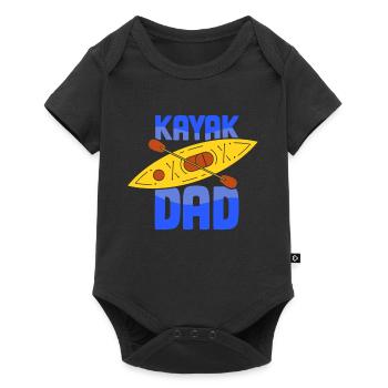 Kayak Father Kayaker Kayaking Kayaking Hobby - Baby Premium short-sleeve bodysuit - black - Front