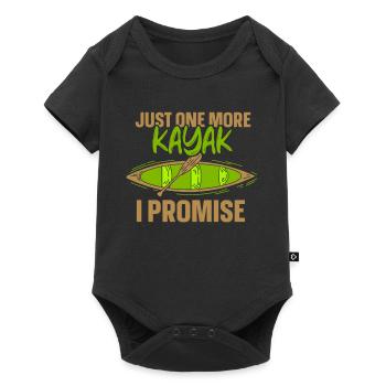 Un seul kayak de plus a promis de faire du kayak kayak - Body à manches courtes Premium Bébé - noir - Devant