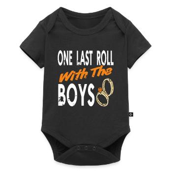 One Last Roll With The Boys Retro Vegas Bachelor - Baby Premium short-sleeve bodysuit - black - Front