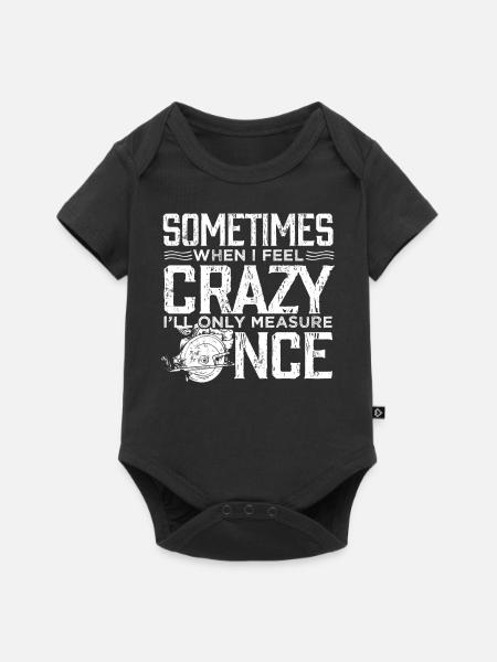 Zimmermann, Holzarbeiter - Baby Premium Kurzarmbody - Schwarz