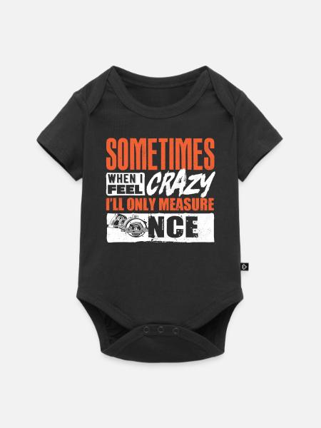 Zimmermann, Holzarbeiter - Baby Premium Kurzarmbody - Schwarz