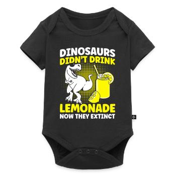 Limonadenstand Zitronensaft Limonade Geschäft - Baby Premium Kurzarmbody - Schwarz - Vorne