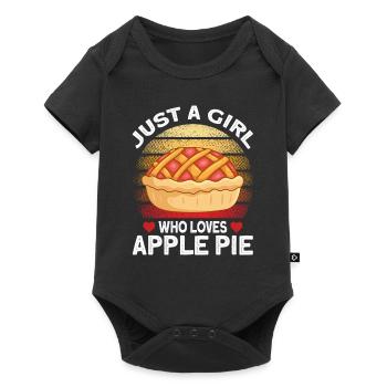 Apple pie - Baby Premium short-sleeve bodysuit - black - Front