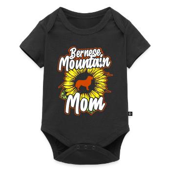 Bernese Mountain Dog Mother - Baby Premium short-sleeve bodysuit - black - Front
