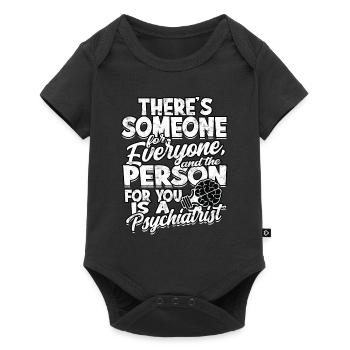 psychiatrist gift therapy gift idea psycholo - Baby Premium short-sleeve bodysuit - black - Front